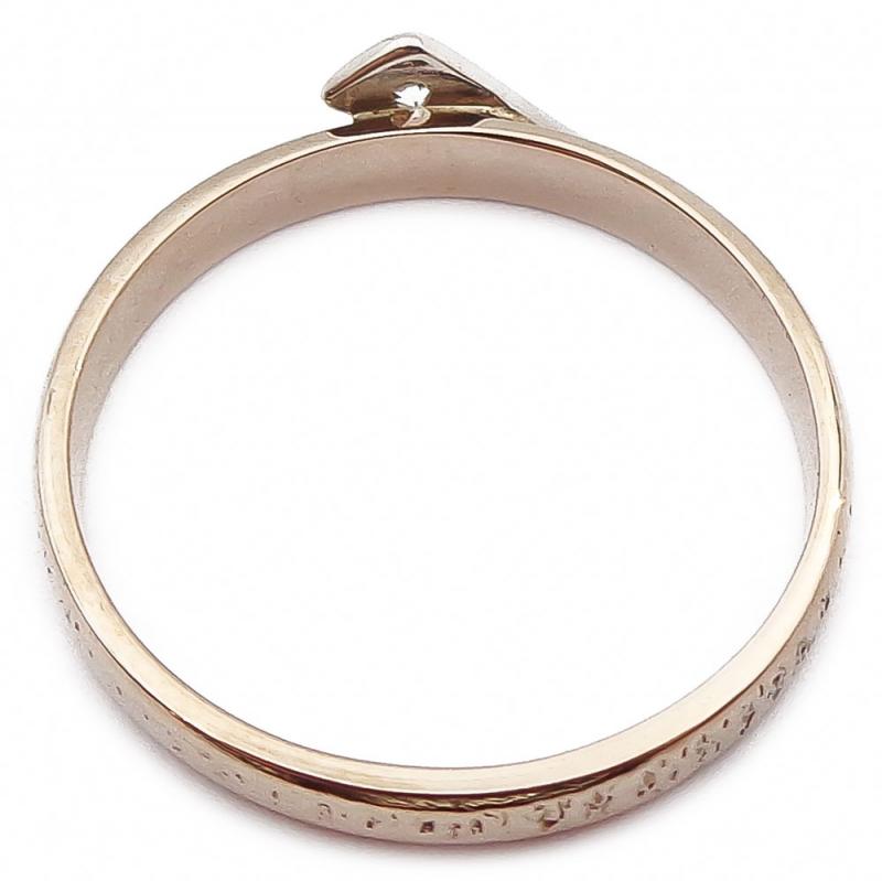 18k timanttisormus 0,015ct 15,5mm v.-82 #2