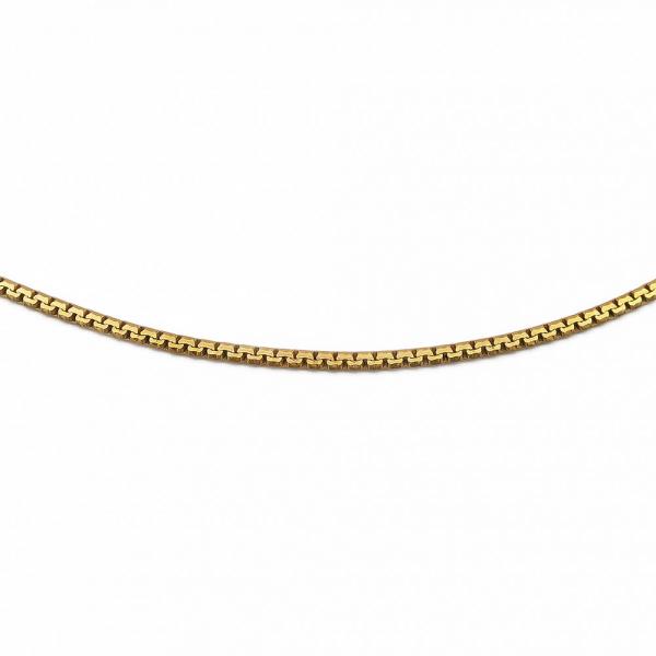Kultainen kaulaketju 70 cm litistetty 1.30 mm #1