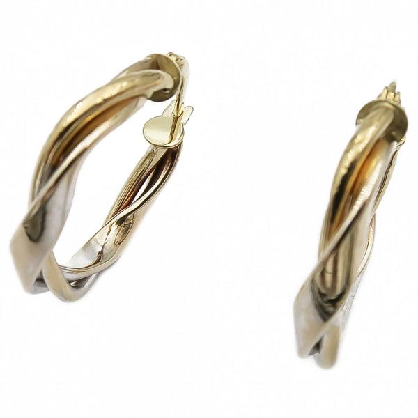 Kultaiset rengaskorvakorut 18 k  #0