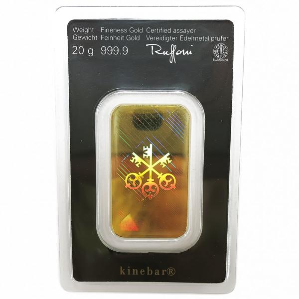 Sijoituskultalaatta UBS 20g #1