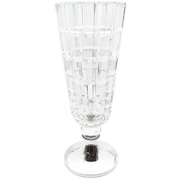 Krisallimaljakko Ruutu hopeajalalla v.-83 #0