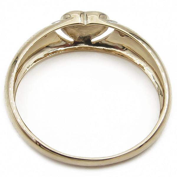 Kultainen Sydänsormus halk.17.5mm  #4