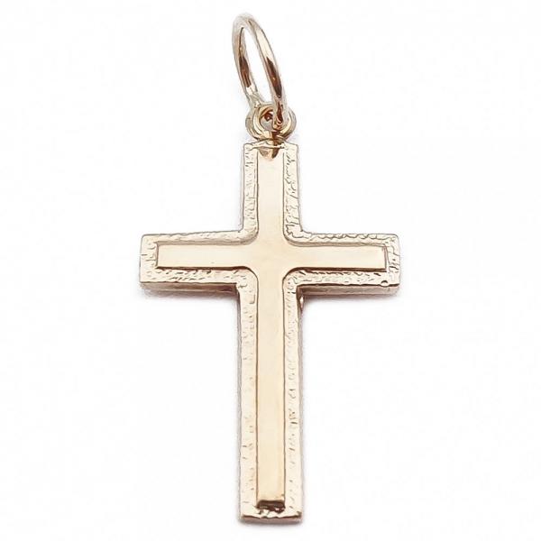 Kultainen risti-riipus  #0