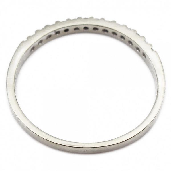 Valkokultainen timantti-rivisormus n.0.12ct 18,5mm v.2004 #2