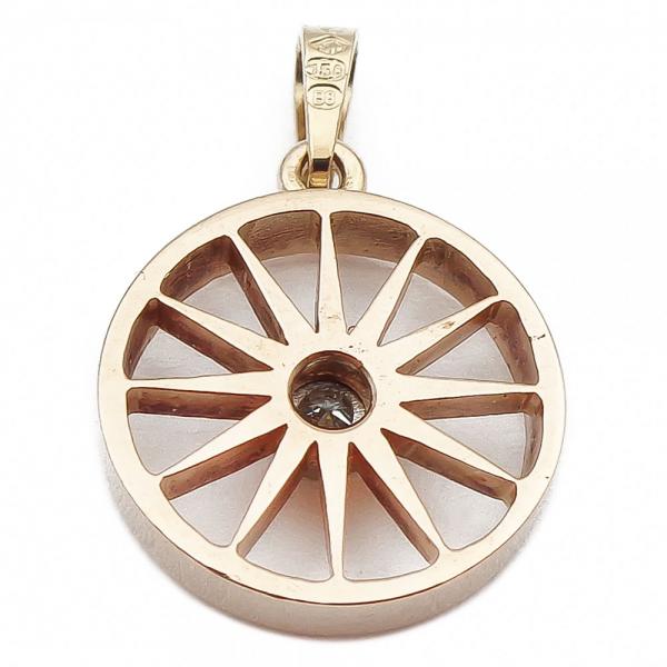 18k Tillander Aurinkokehä-riipus 0,05ct v.-79 #2