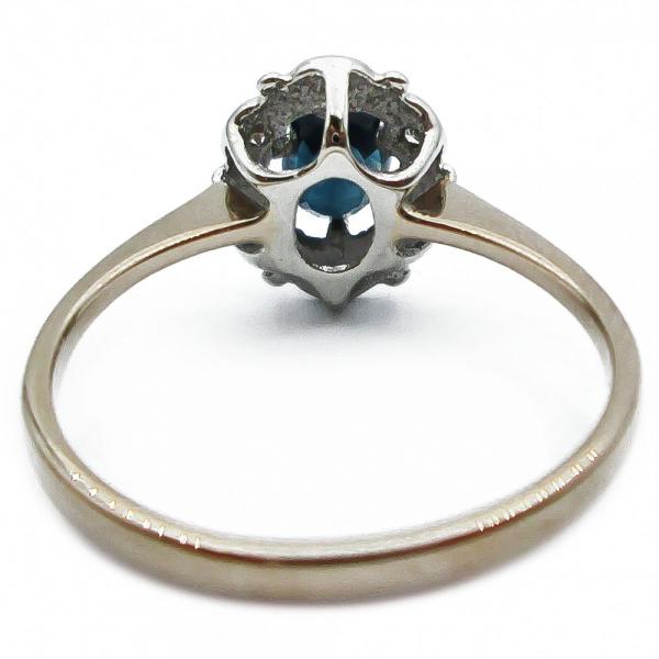 Kultainen Diana timanttisormus 16mm 6kpl 0.06ct   #1
