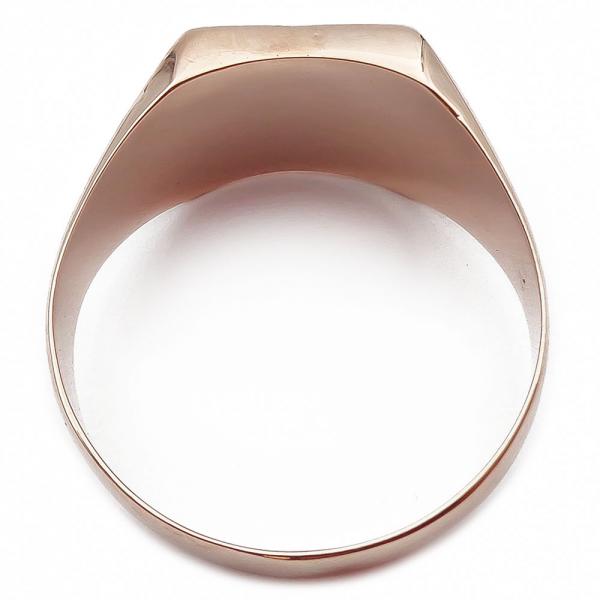 Kultainen kantasormus zirkonia 21mm #2