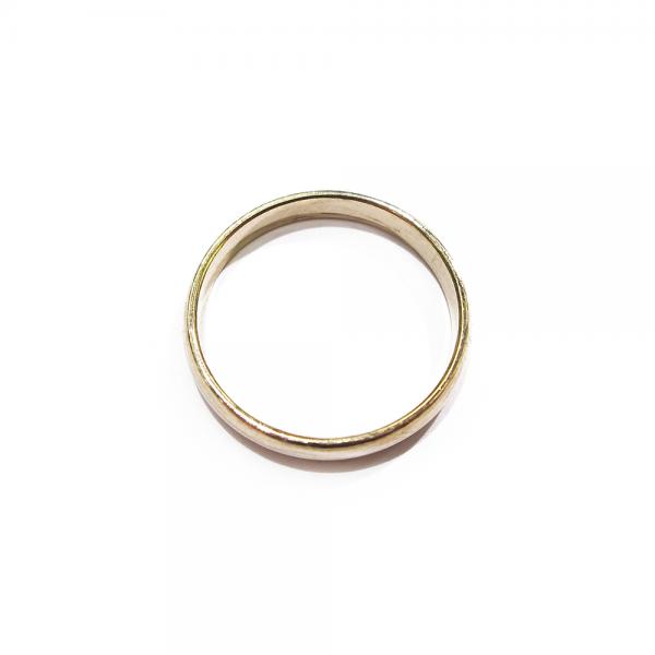 3mm pyöristetty kihlasormus 17,5mm  #1