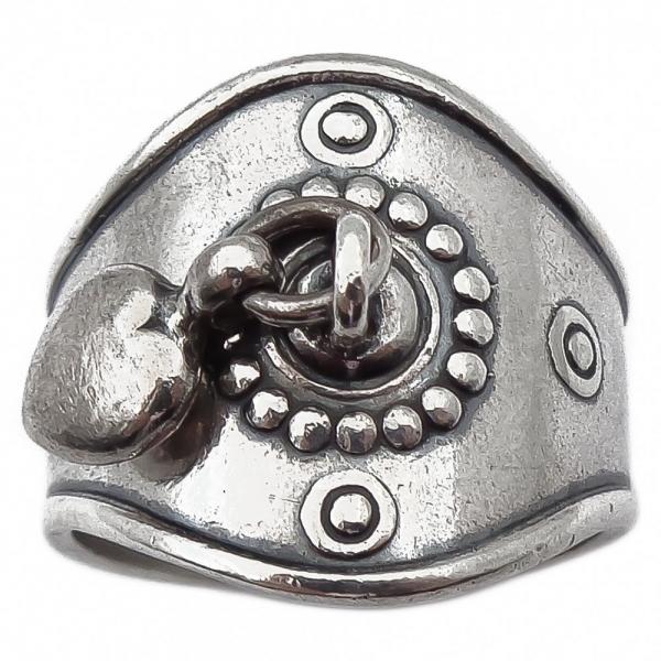 Kihniön sydänhelasormus 18,5mm Kalevala #1