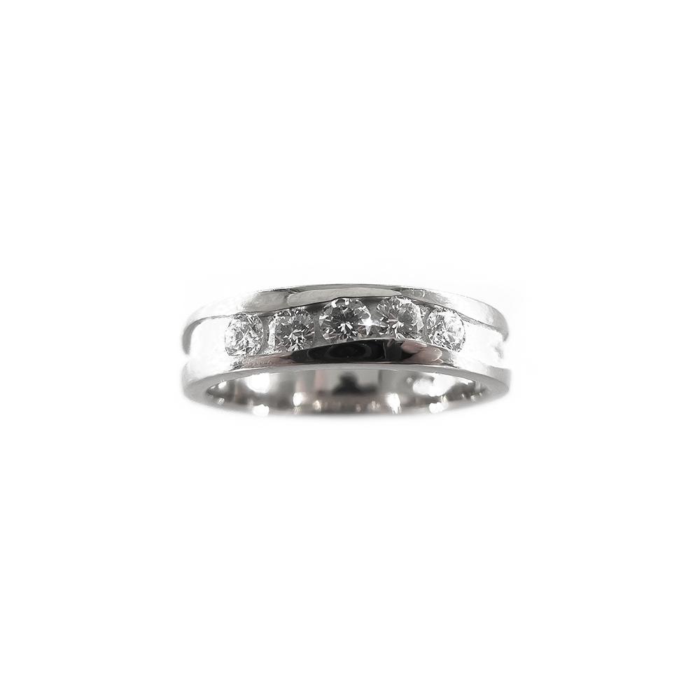 18K Valkokultainen Timanttijoki, A.Tillander Oy Ab,16,25mm #3