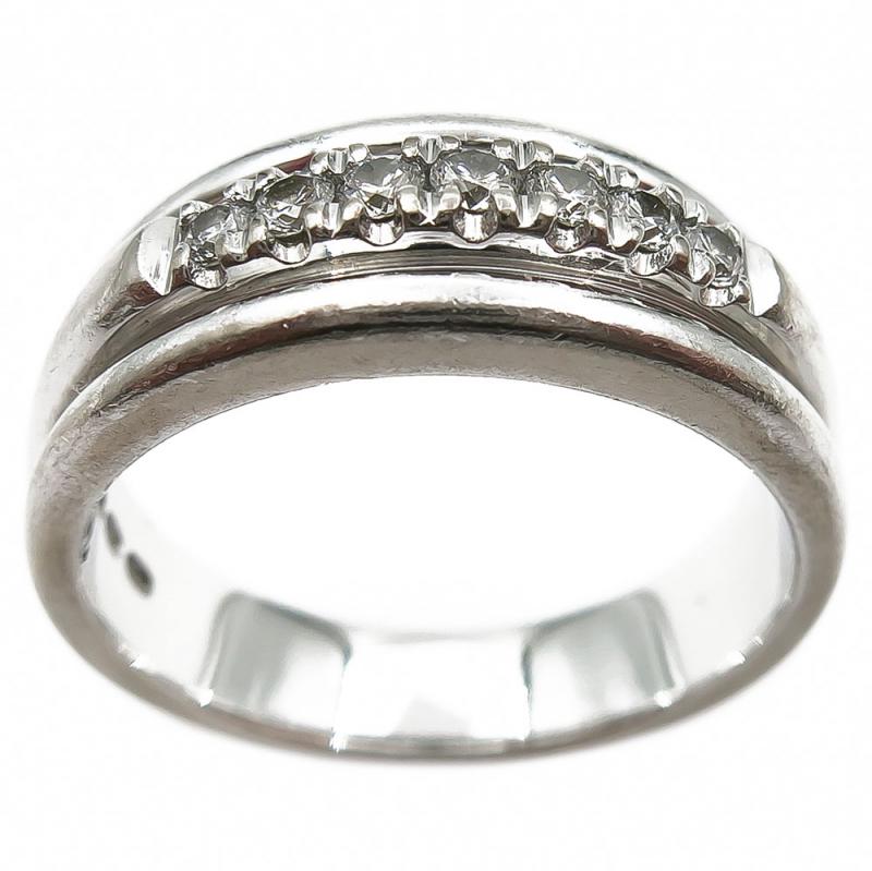 Princess Carola valkokultainen timanttisormus 0,21ct  koko:19  #2