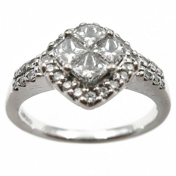 Kohinoor valkokultainen timanttisormus 0,95ct koko 19mm  #2
