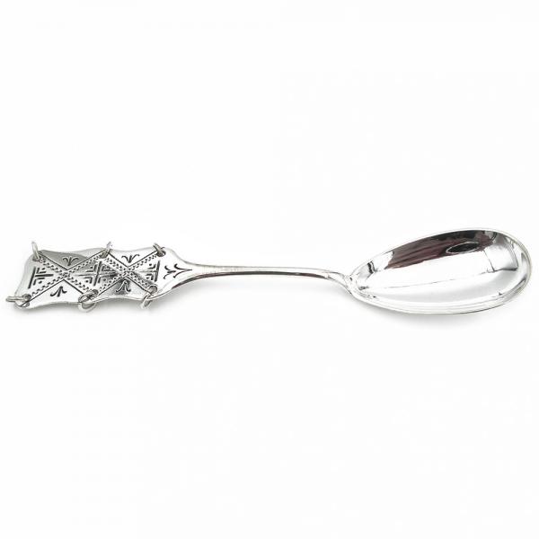 Hopeinen Lapinlusikka -56 Turun Kultaseppä oy #0