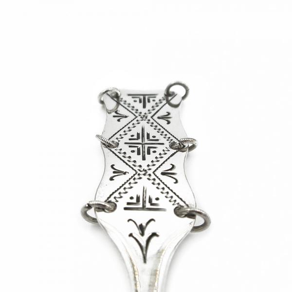 Hopeinen Lapinlusikka -56 Turun Kultaseppä oy #2