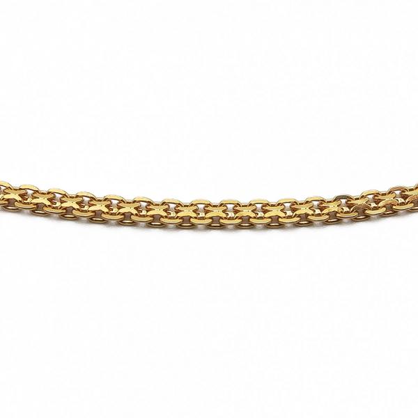 22K X-lenkki kaulaketju 40cm #0