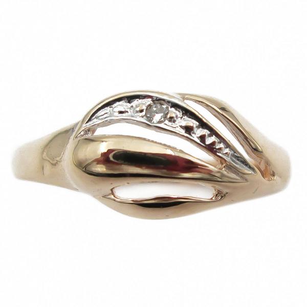 Kultainen timanttisormus 0.005ct 16 Kultakeskus Oy #1