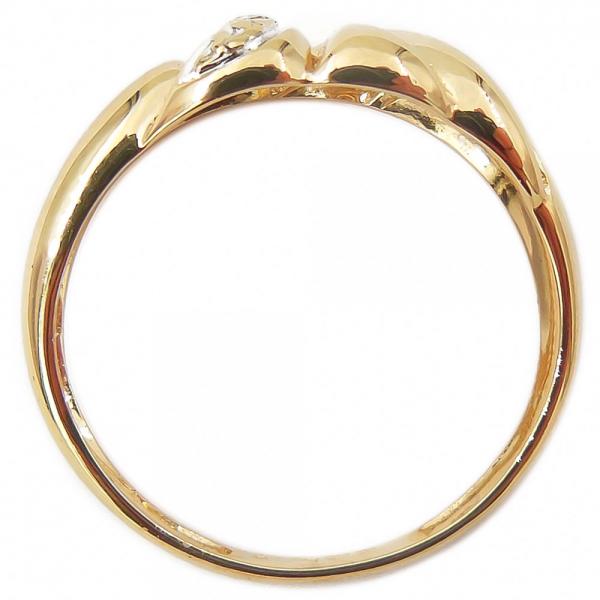 Kultainen tim.sormus,0.01ct, 16.75mm #1