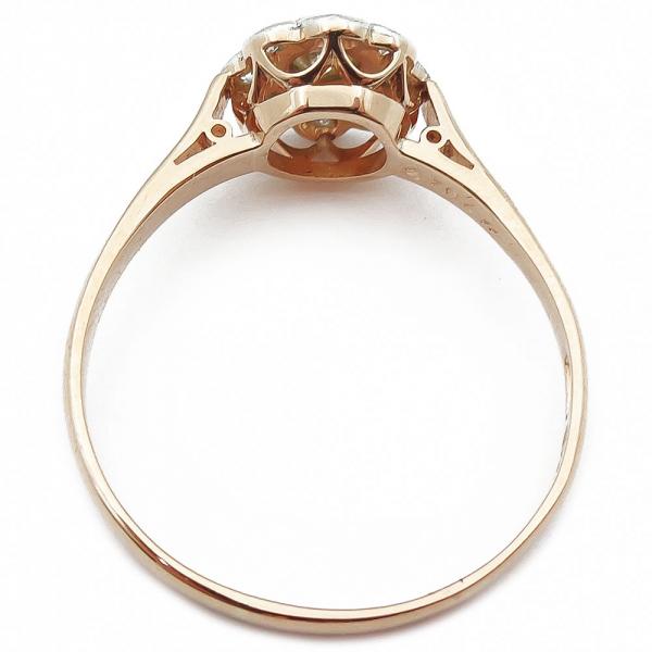 18k timanttisormus 0,19ct 20+ v.-74 #1