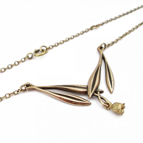 Kalevala koru Kielo kaulakoru pronssi 41-44cm #2