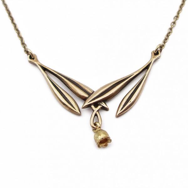 Kalevala koru Kielo kaulakoru pronssi 41-44cm #3