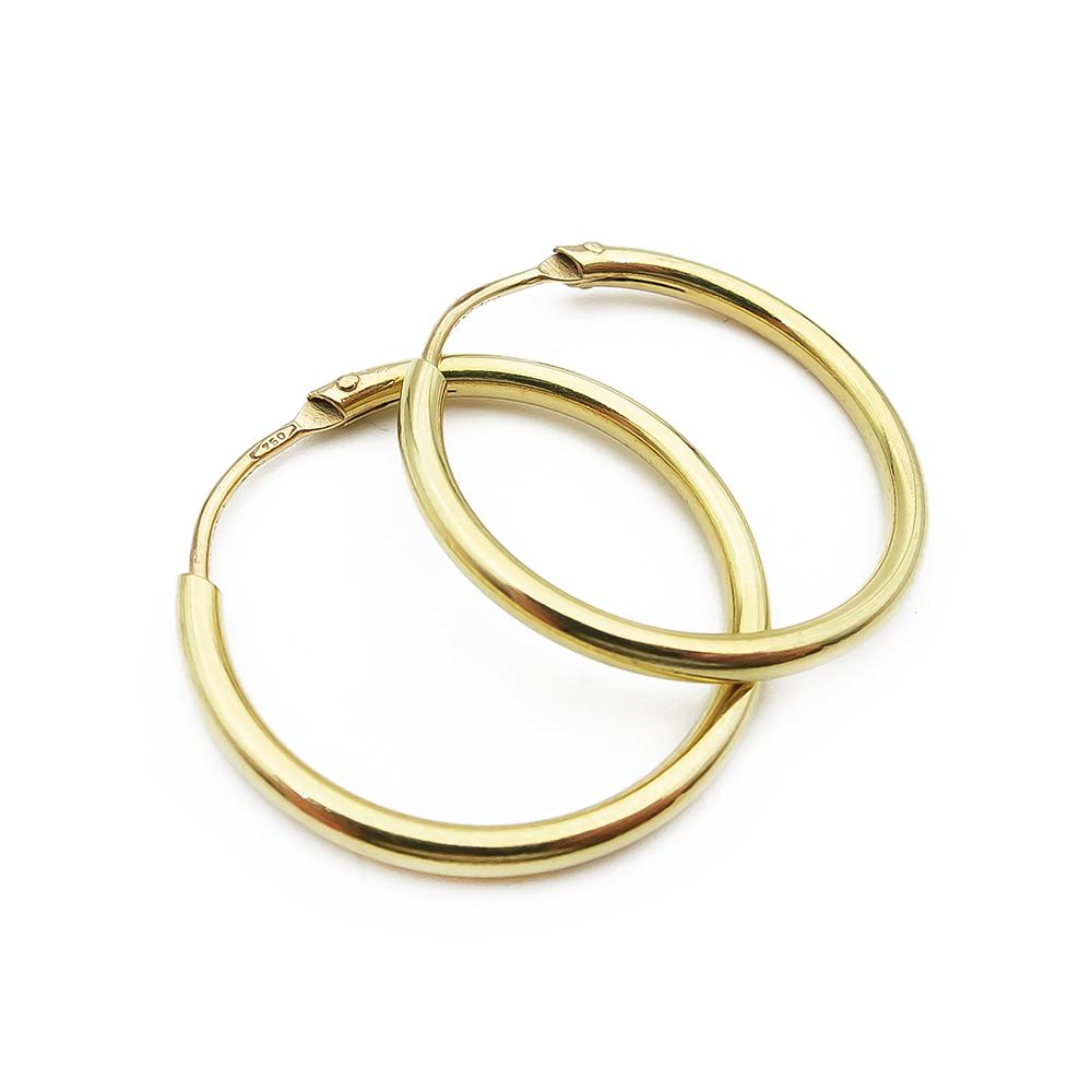 18K renkaat saranalla 2x23mm #1