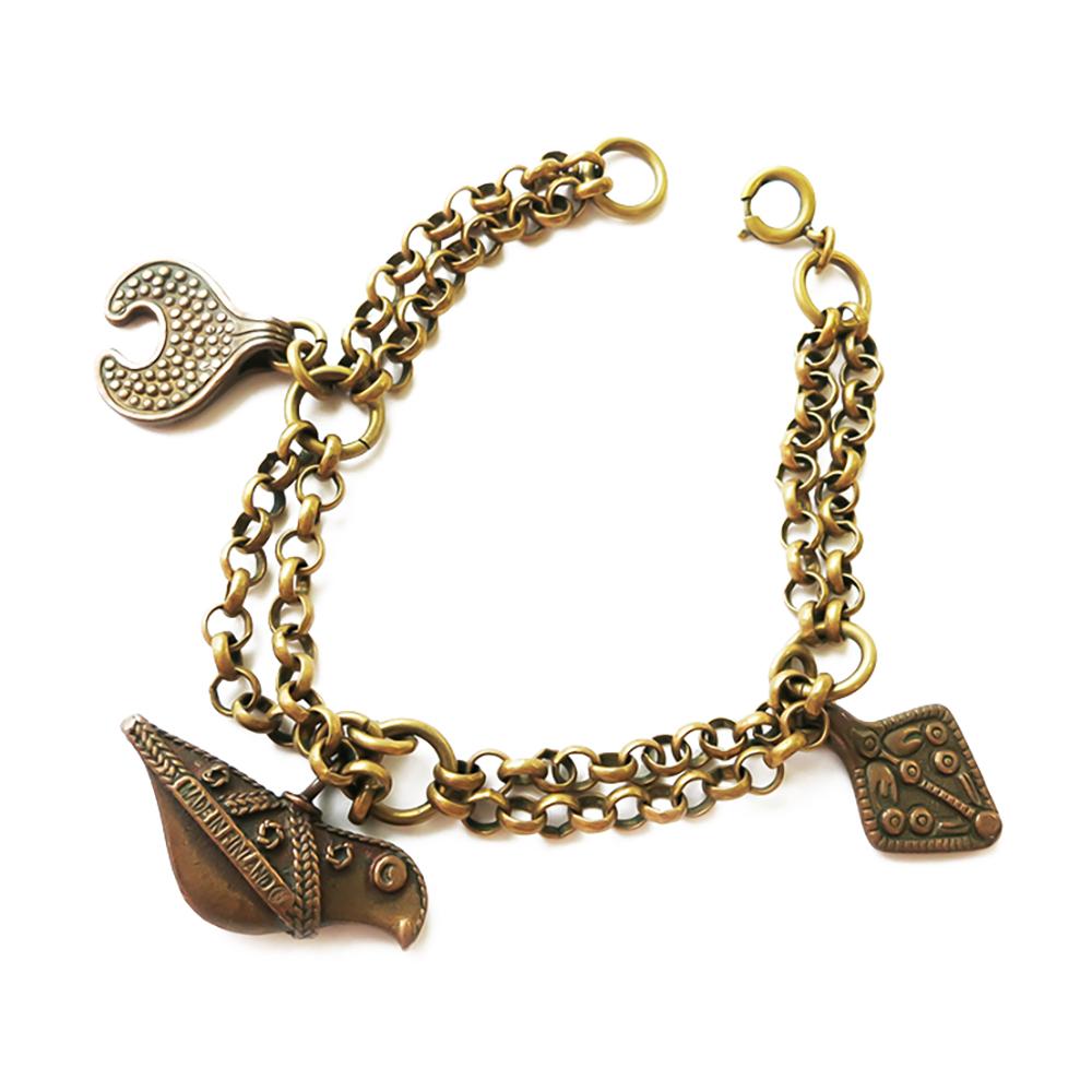 Kalevala Koru Aarrekääty rannekoru 19.5cm, pronssi #0