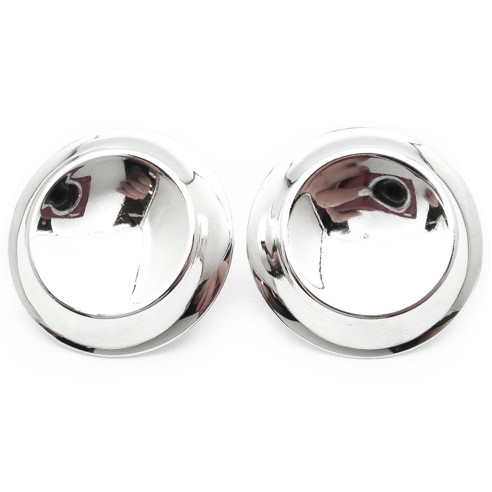 Hopeiset juustonapit 2 kpl #0