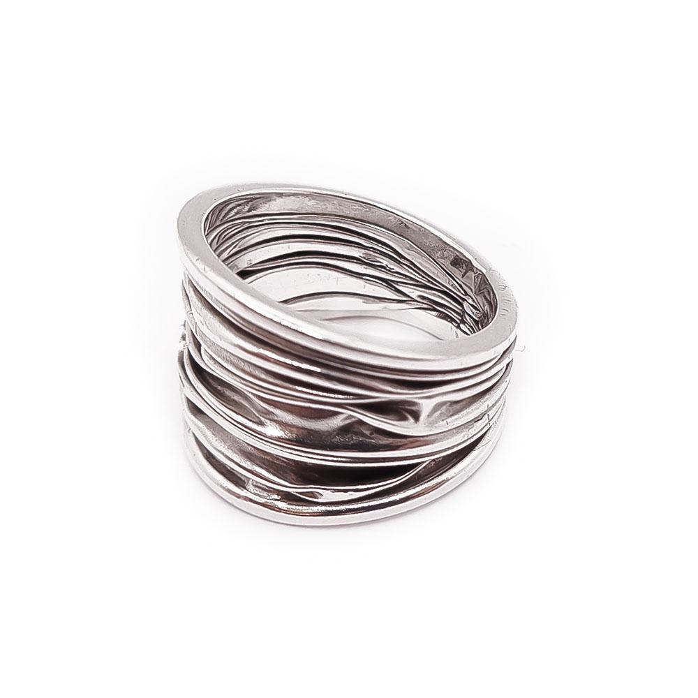 Hopeinen sormus 16,5mm #3