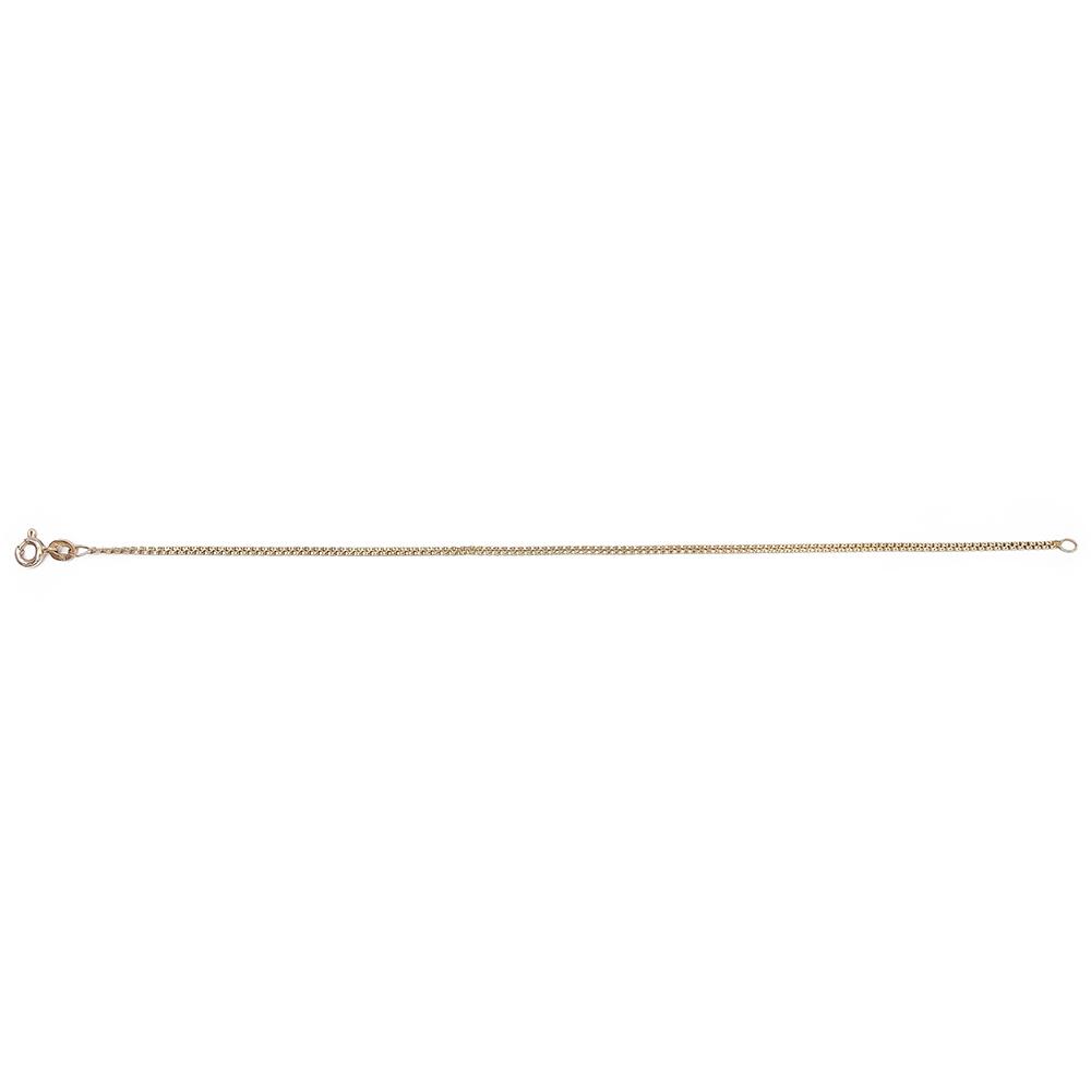 Timanttileikattu ranneketju 18,5cm #1