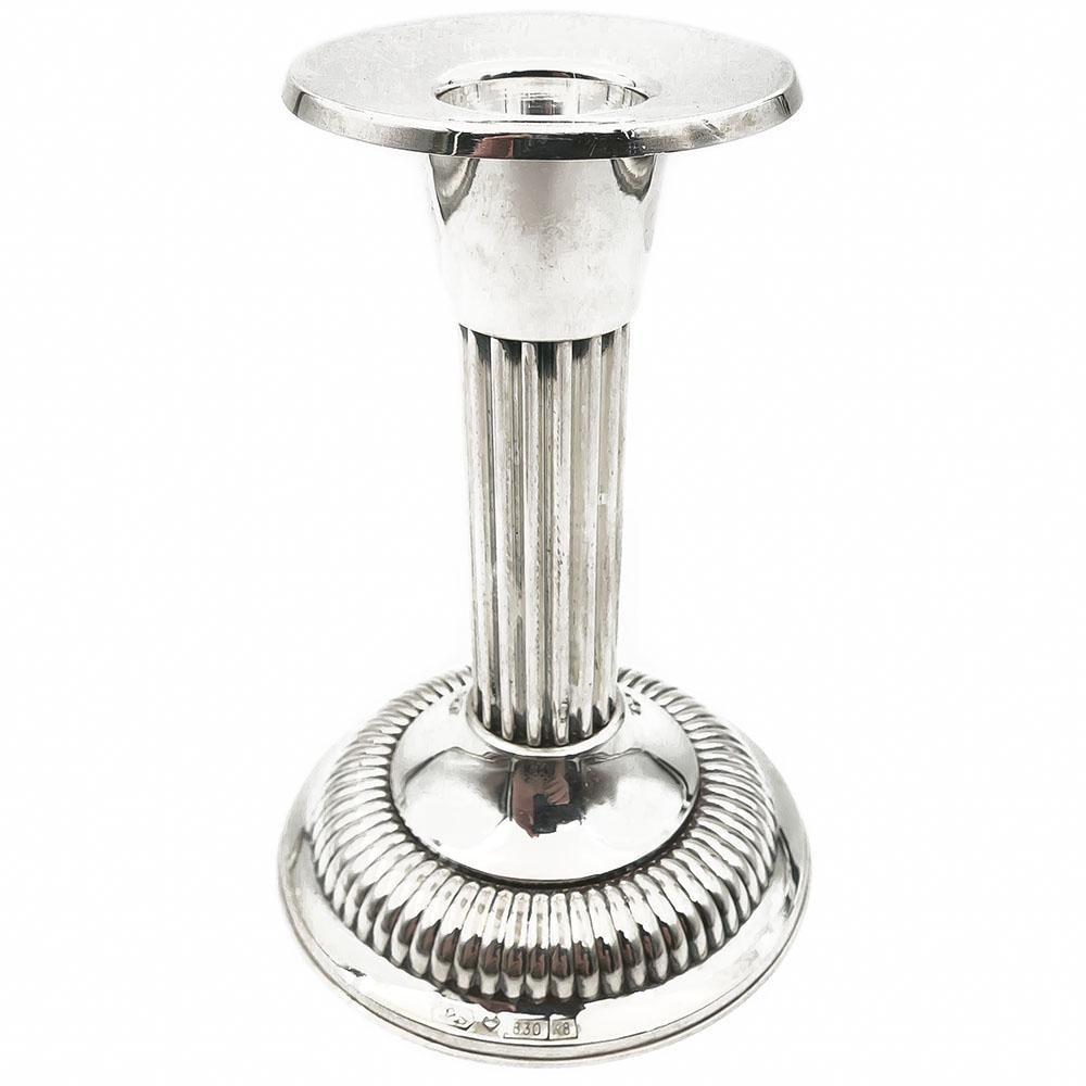 Hopeinen kynttilänjalka 11cm v.-87 #0