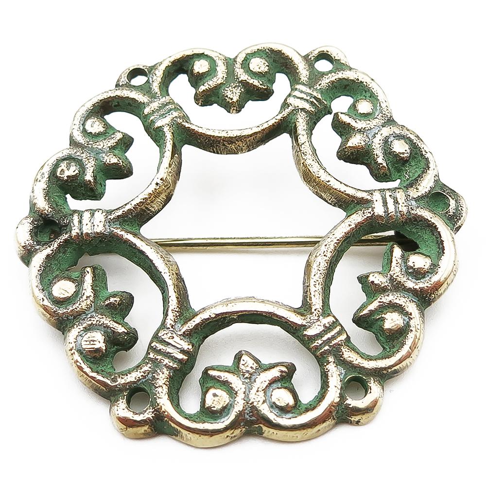 Kalevala Koru Suotniemen solki pronssi #0