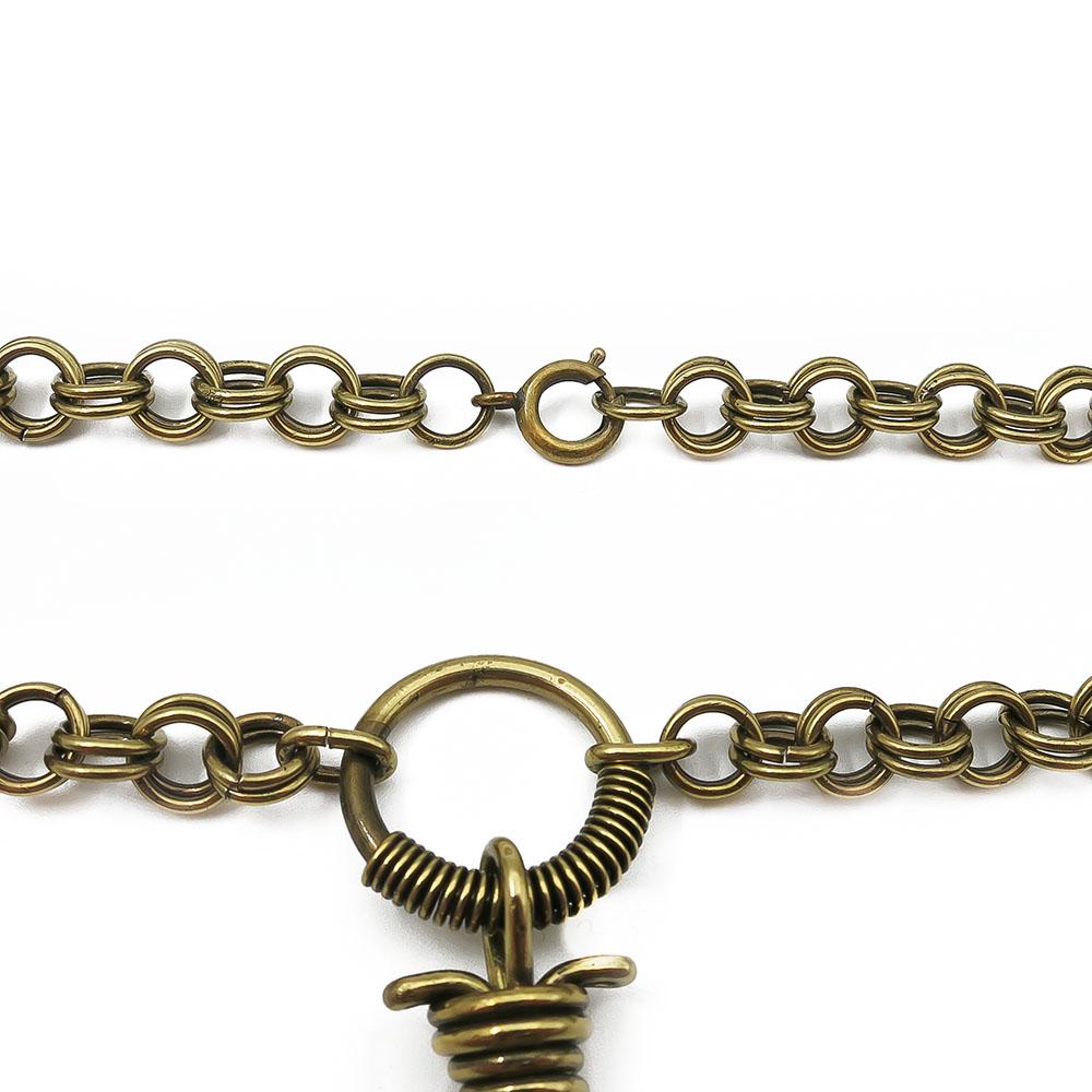 Kalevala Koru iso riipus 50-1 ketju 54cm, pronssi #2