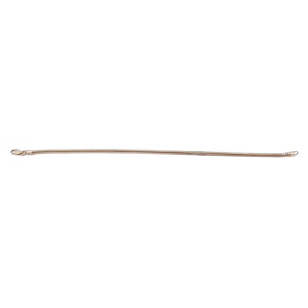 Kultainen käärme-ranneketju 19,5cm #1