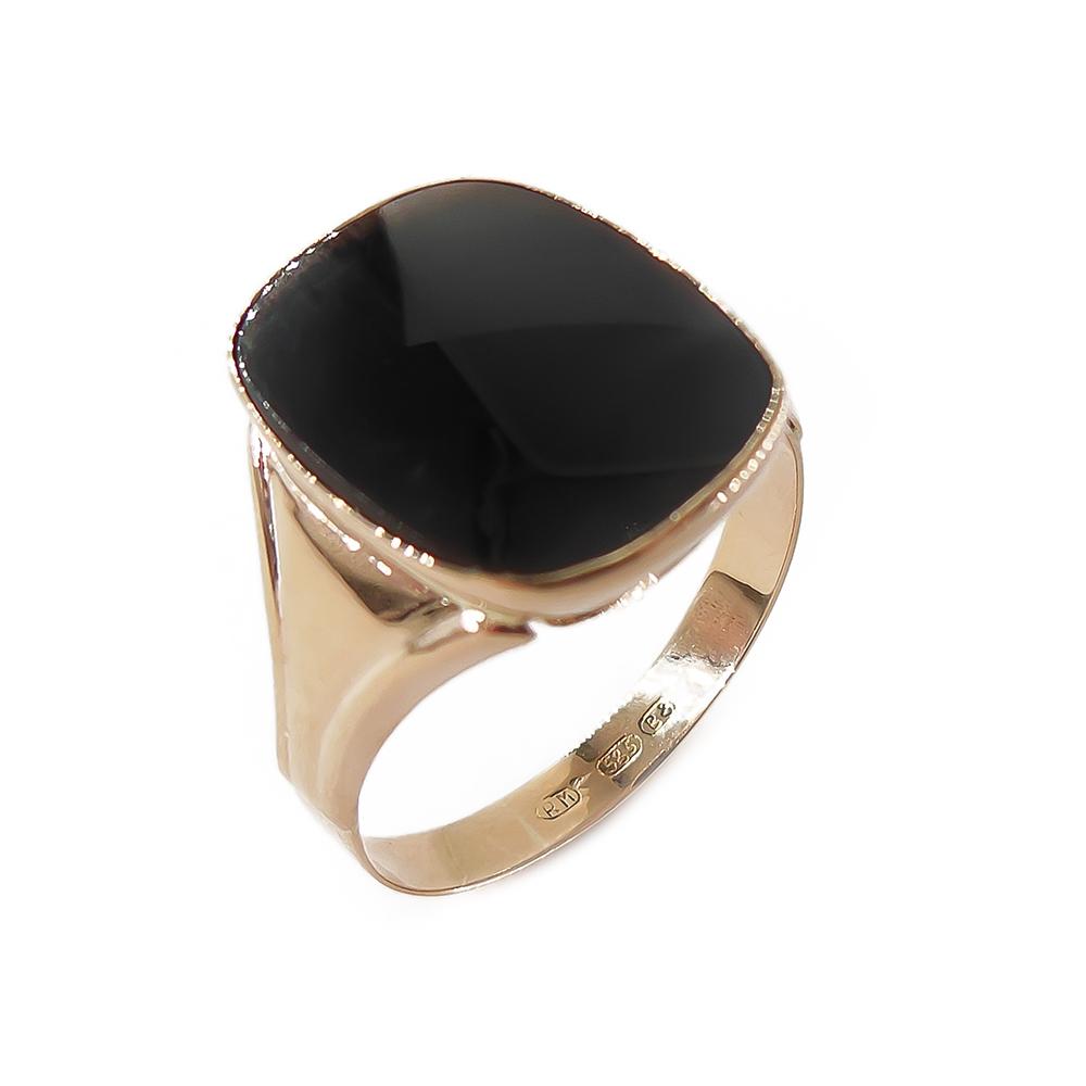 Kultainen sormus,Onyx,20mm, Turun Kultapaja Oy #0
