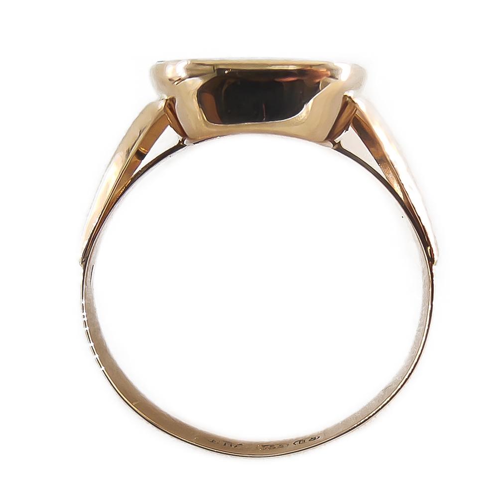 Kultainen sormus,Onyx,20mm, Turun Kultapaja Oy #2