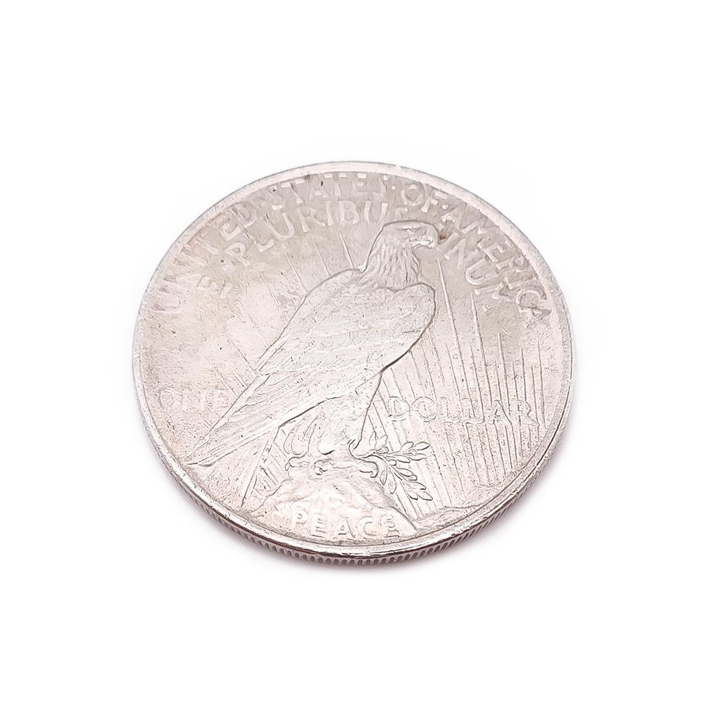 1922 D US Antique Silver PEACE DOLLAR United States Coin LIBERTY & EAGLE #1