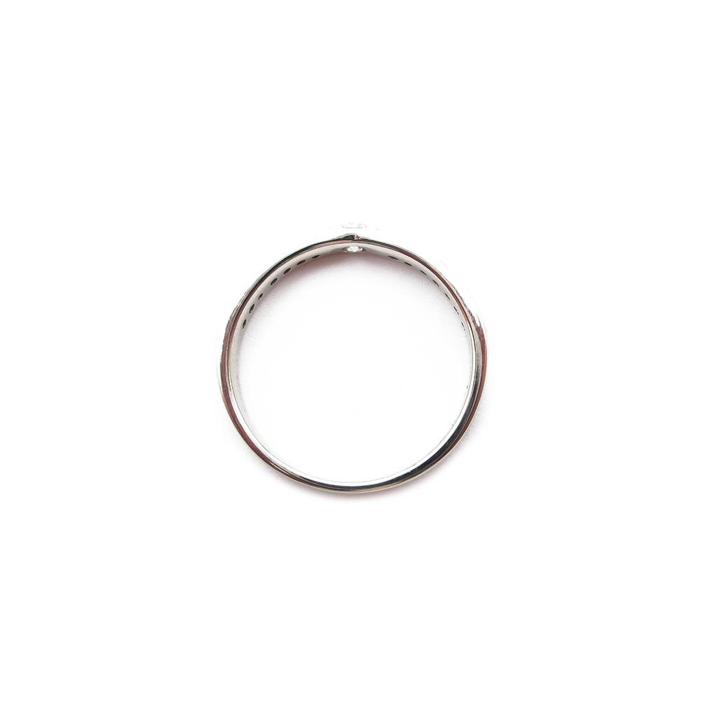 Valkokultainen Story of Love Athen timanttisormus 0,21 ct koko 17- #2