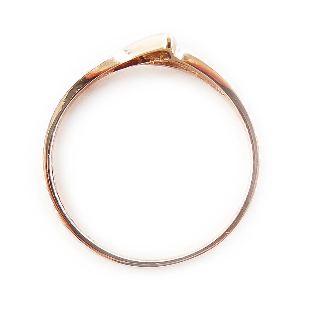 Kultainen sormus 16.75mm, 0.005ct #1