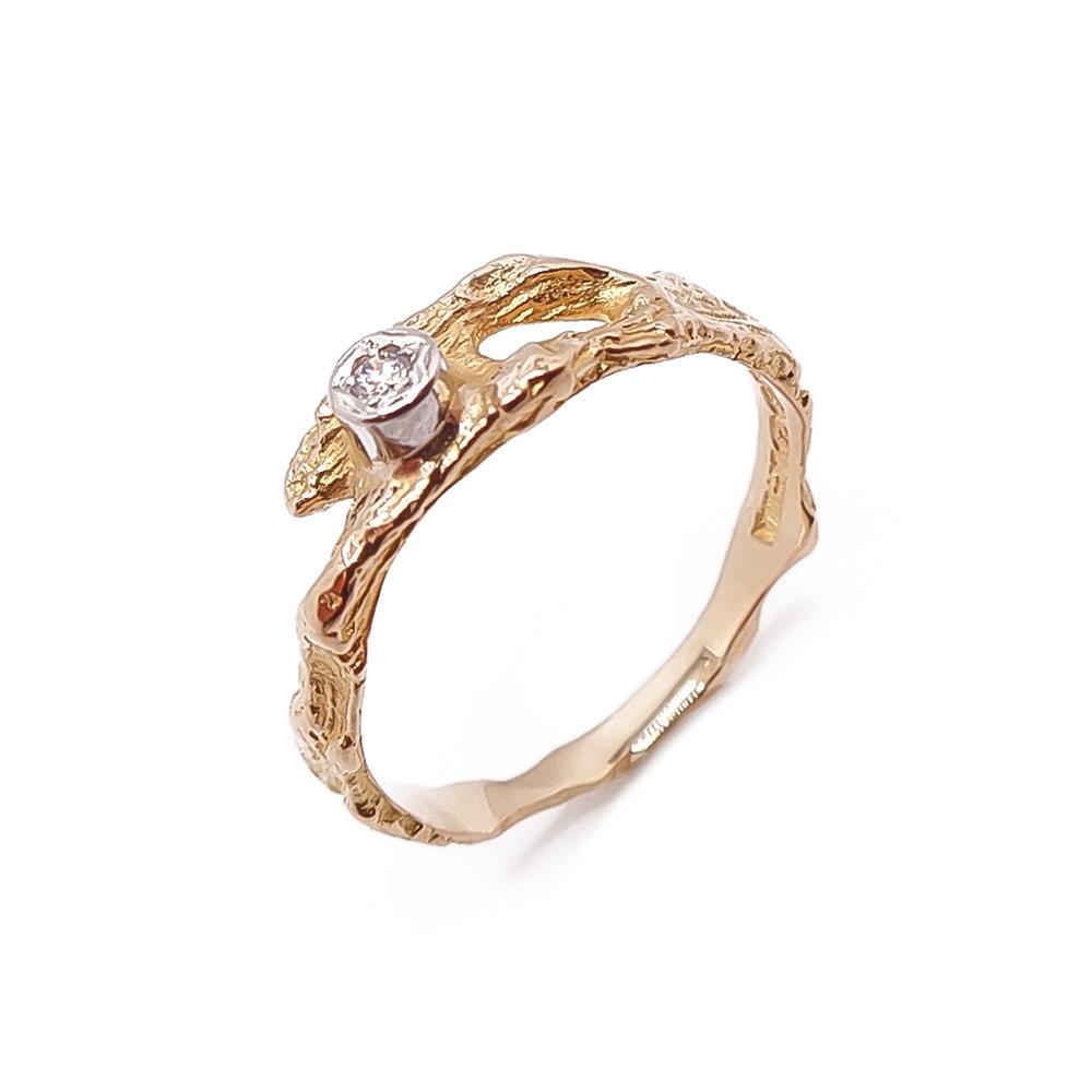 18k Lapponia timanttilampi 16,5mm v.-60 #0