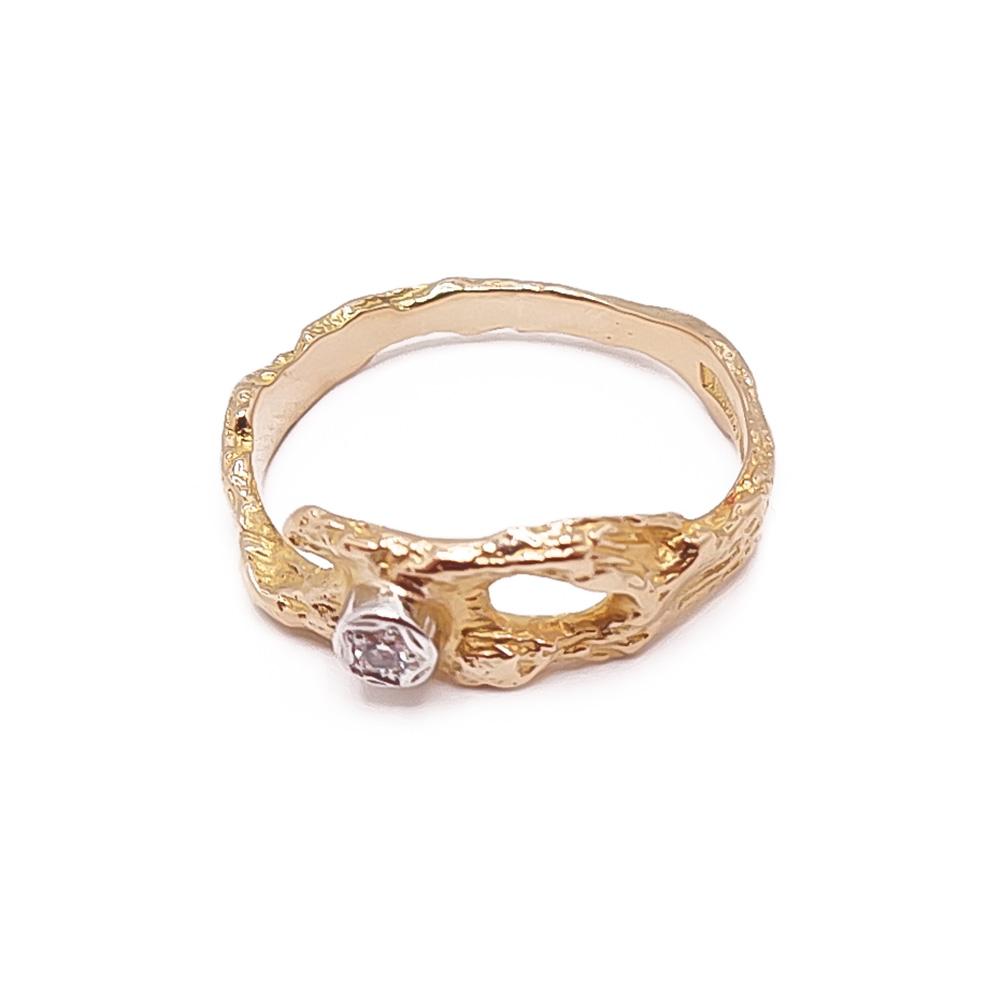 18k Lapponia timanttilampi 16,5mm v.-60 #1