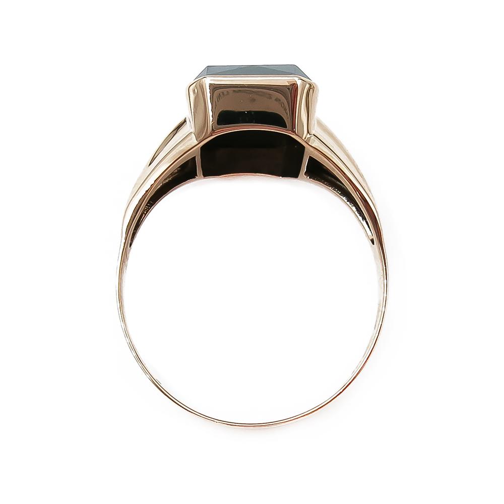 Hematiitti kantasormus 23mm #2