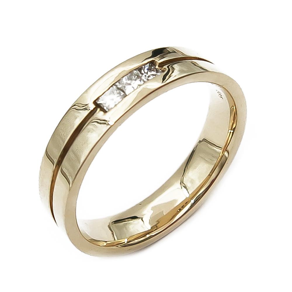 4,4mm Timanttisormus 0,06ct 17,25mm #0