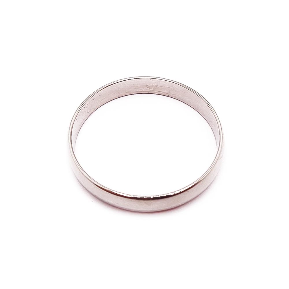 Valkokultainenn kihlasormus 21mm 4mm #2