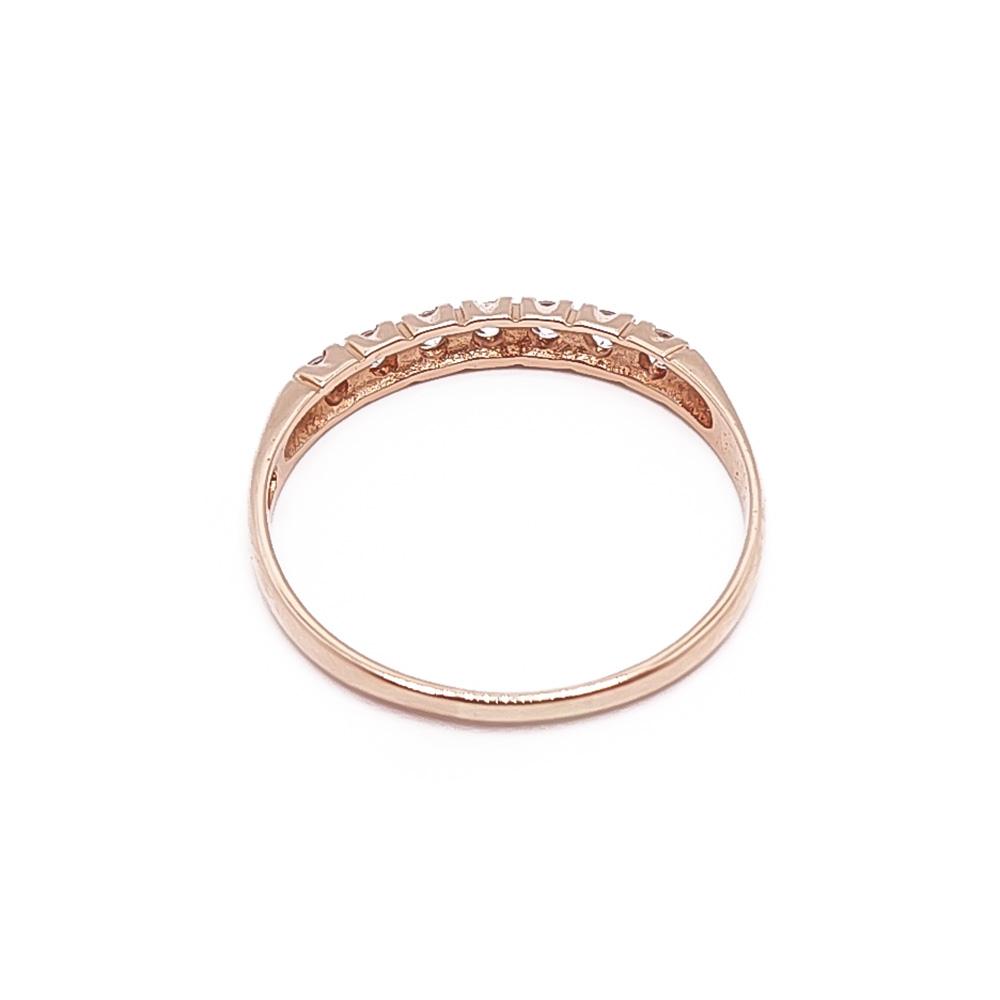 Kultainen rivisormus zirkoniat 18,5mm v.-90 #1