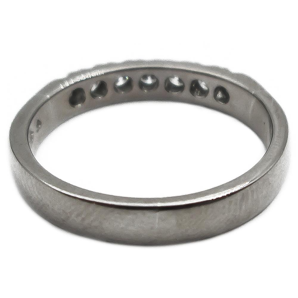 18KValkokulta timanttisormus rivari 17mm 0,21ct #2