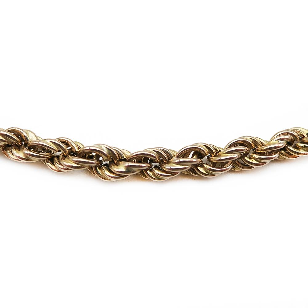 Kultainen cordellketju 44,5cm lev.4mm #1