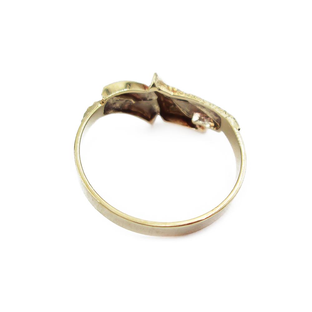 Tammen koru kultainen timanttisormus 0,01ct 17 #2