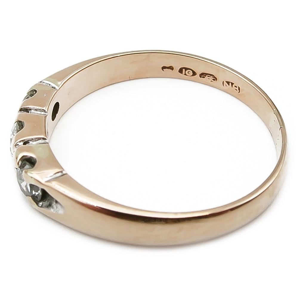 Timanttisormus 0,12ct koko 15,5 v.-90 #2