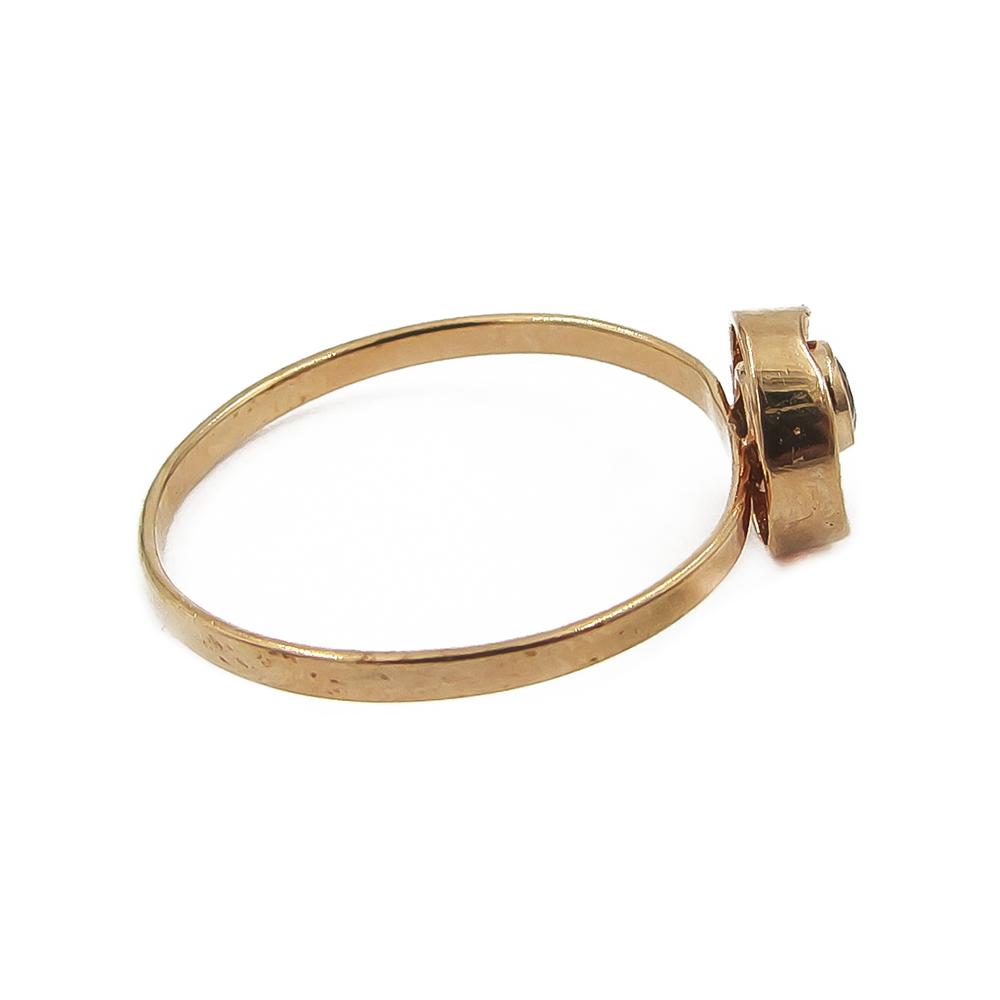 Kultainen Finnfeelings sormus vuorikristalli  halk.17.5mm #3