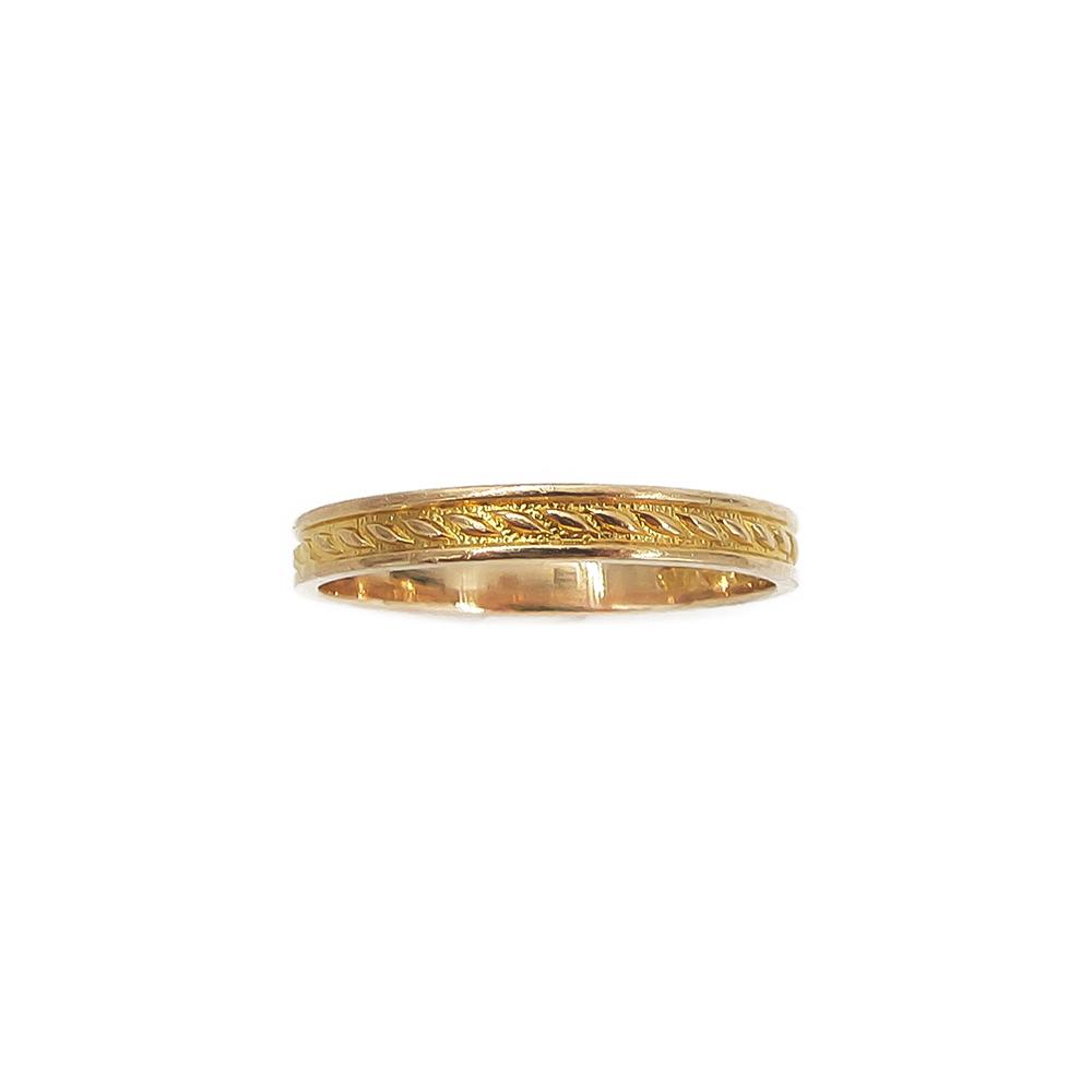 18k kultasormus v.1975 halk.16,5mm #1